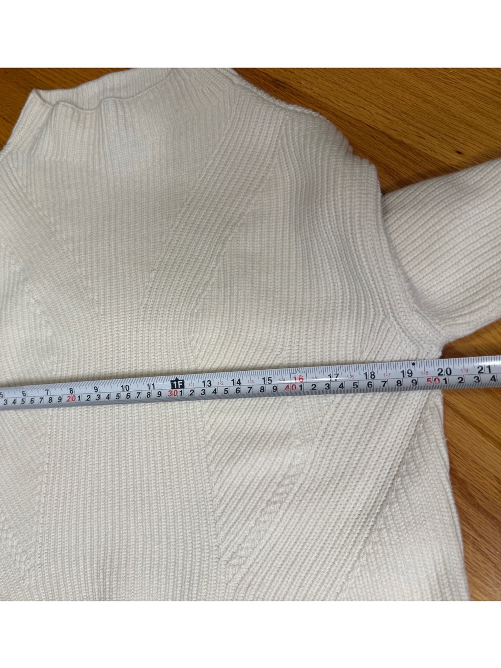 Anthropologie Maeve Katey Mock-Neck Bell-Sleeve Sweater - Picture 6 of 8